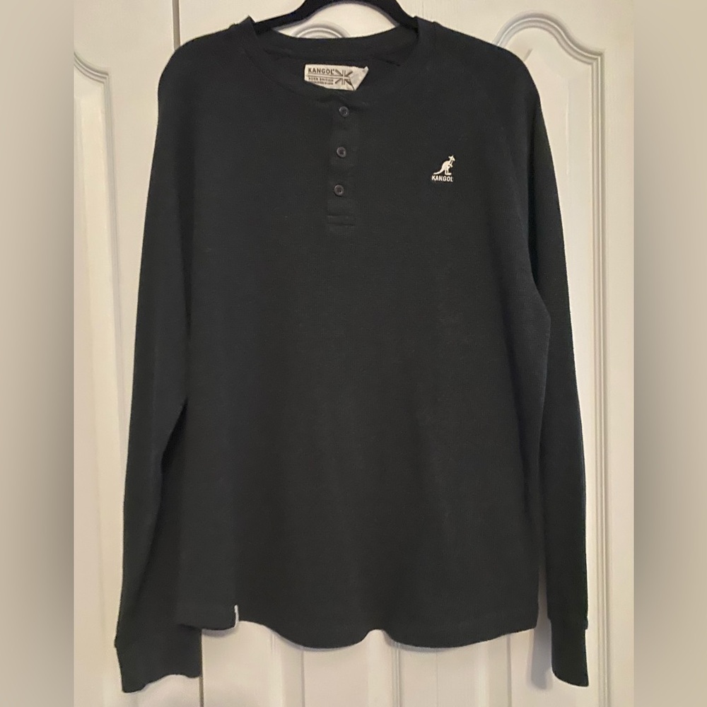 Kangol Grey Long Sleeve Shirt